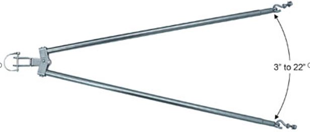 Out-Zone 100 cm pilkkiahkion vetoaisa - Ahkiot - 6438014379777 - 1