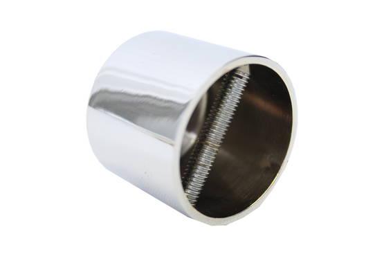 Päätytulppa Ø 36 mm kromattu - Köydet ja narut - 6408586890567 - 1