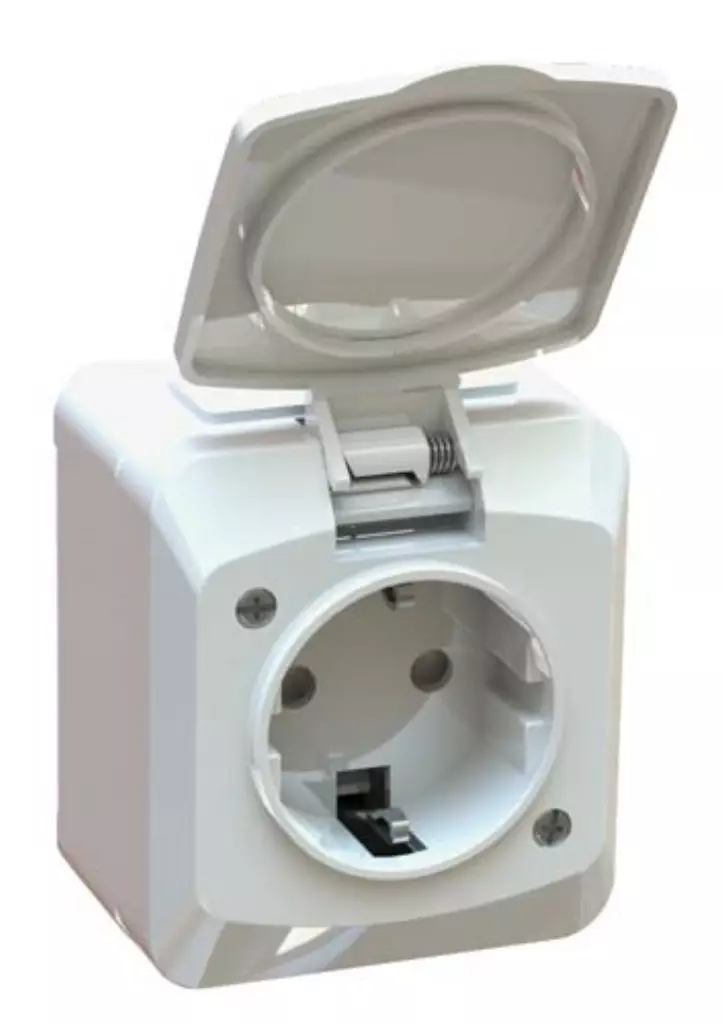 Pistor 1-os pin ip44 etm - Pistorasiat ja kytkimet - 6438140963307 - 1