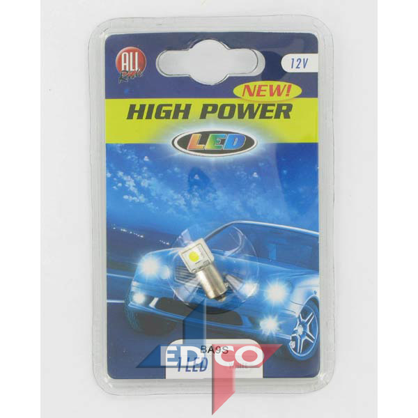 Polttimo LED 12V BA9S ei tieliikennek. - Ajovalot ja polttimot - 8711252344027 - 2
