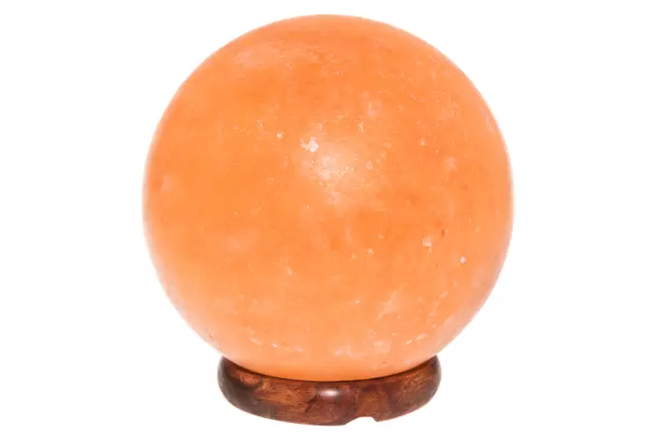 Suolakivi p=C3=B6yt=C3=A4valaisin pallo 16 cm - Koristevalot - 6410413238787 - 1