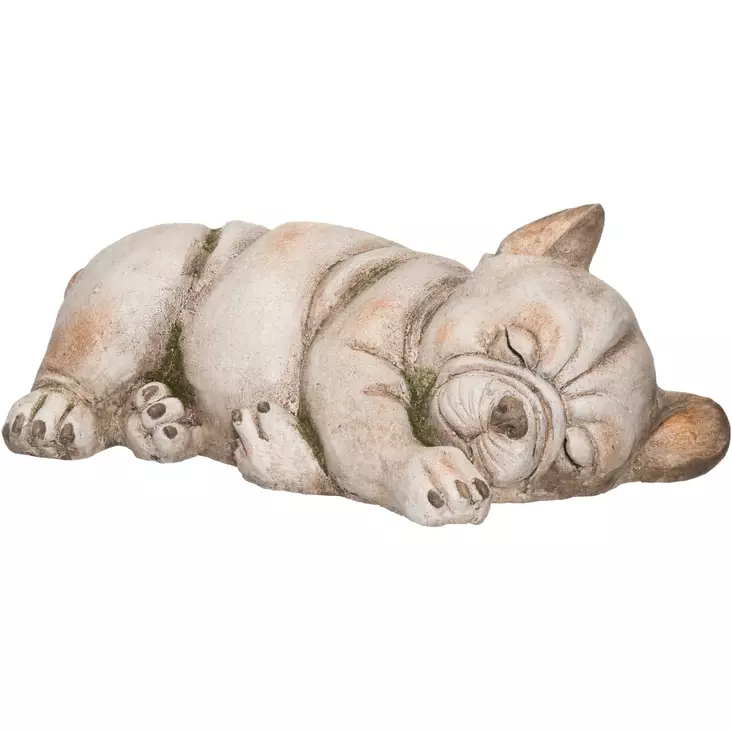 Puutarhapatsas Koira nukkuva 37 cm - Pihakoristeet - 6410416318967 - 1