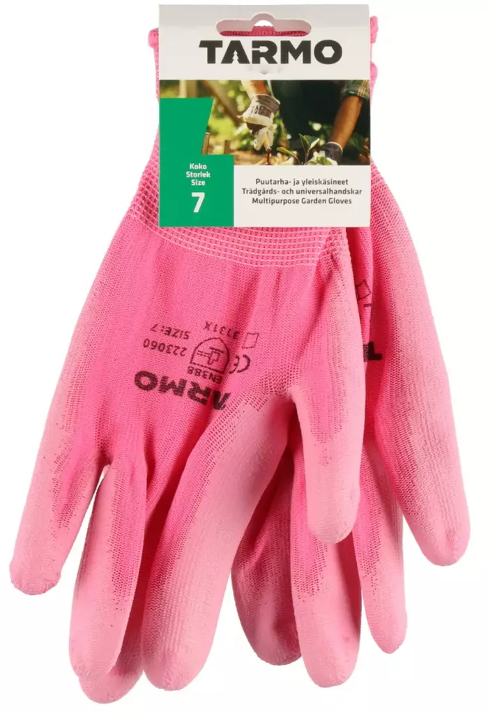 Puutarha, yleisk=C3=A4sineet, koko 7 - Pinnoitetut käsineet - 6410412230607 - 1