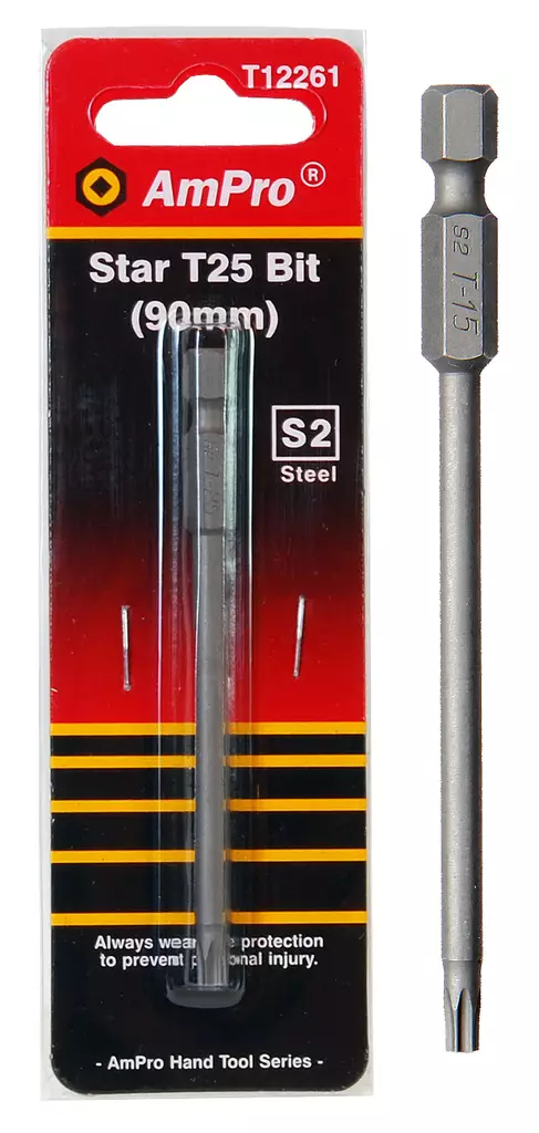 Ruuvauskärki t27 x 90mm - Ruuvauskärjet ja pidikkeet - 795609122627 - 1