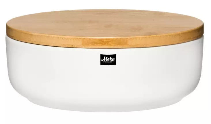 S=C3=A4ilytyspurkki puukannella 15,2x6cm - Päivittäiskeittiötarvikkeet - 6410413019997 - 1