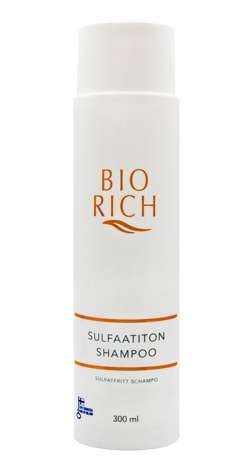 Shampoo Sulfaatiton 300 ml Bio Rich - Shampoot ja hoitoaineet - 6417037103927 - 1