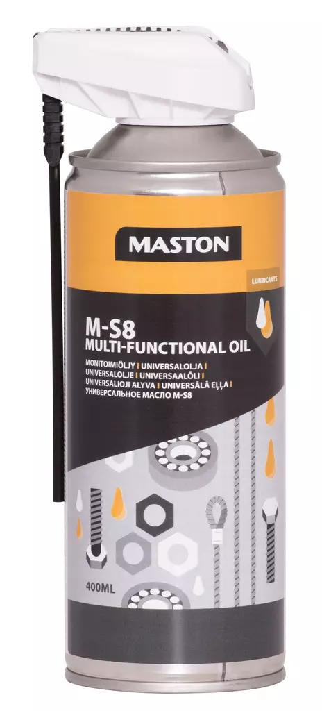 Spray M-S8 Monitoimi=C3=B6ljy 400ml - Monitoimiöljyt - 6412494003407 - 1