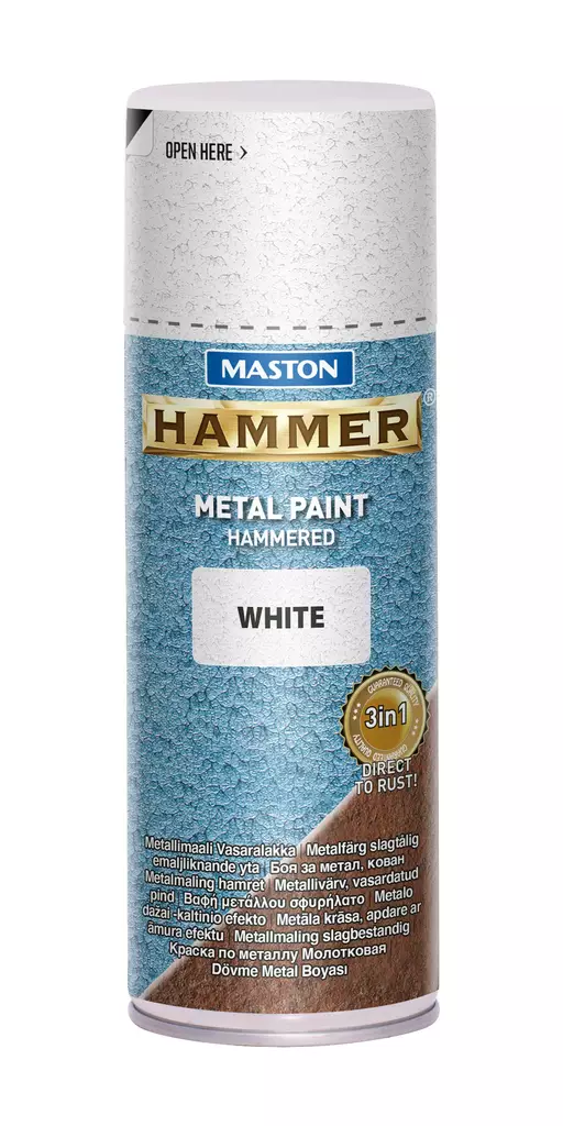 Spraymaali Hammer vasaralakka valkoinen - Spraymaalit - 6412490017767 - 1