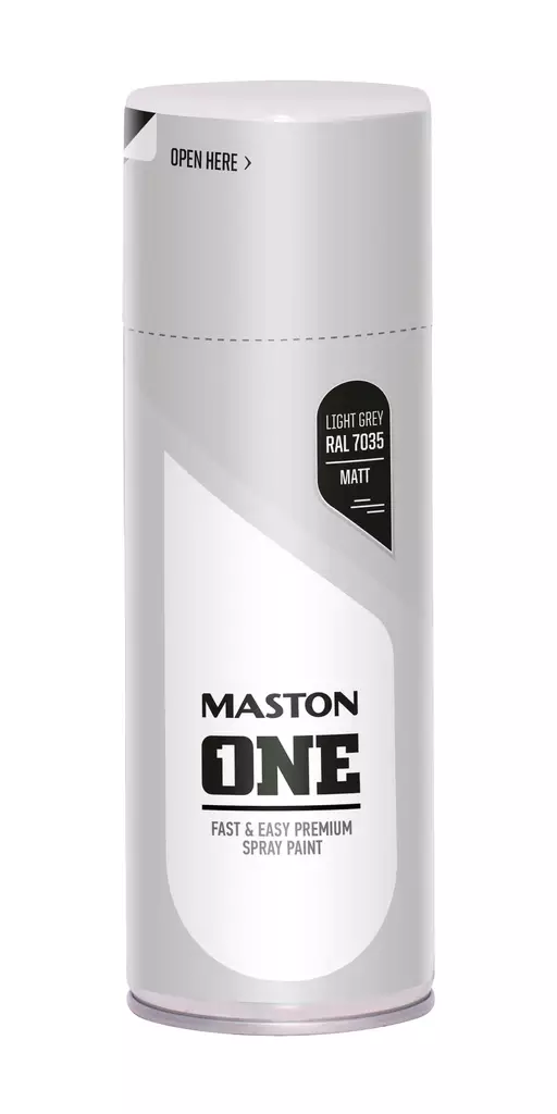 Spraymaali ONE - Matta Vaaleanharmaa - Spraymaalit - 6412490045487 - 1