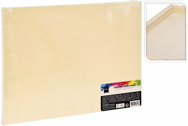 Taulupohja 100% fsc 40x30cm - Maalaus- ja taulupohjat - 8720573464307 - 1