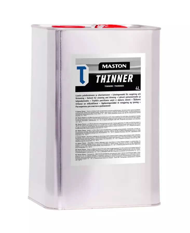 Tinneri 4 L - Liuottimet - 6412490004897 - 1