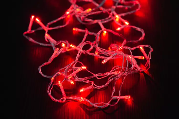 Valoketju 80LED punainen Finnlumor - Valosarjat - 6410416004877 - 1
