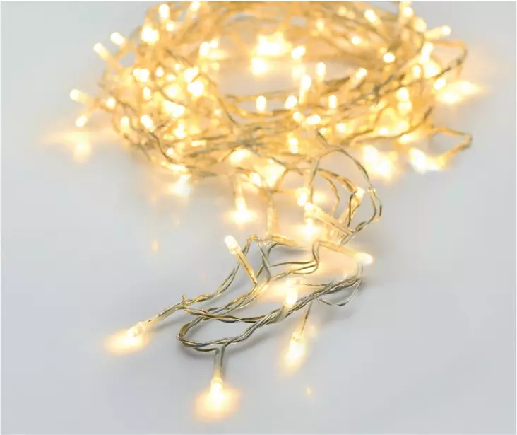 Valosarja paristok=C3=A4ytt=C3=B6inen 48 led l=C3=A4mmin valkoinen - Valosarjat - 8719202266757 - 1