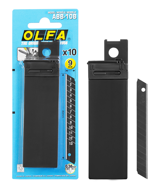 Varaterä erikoisterävä 9mm 10kpl - Puukot ja veitset - 091511501117 - 1