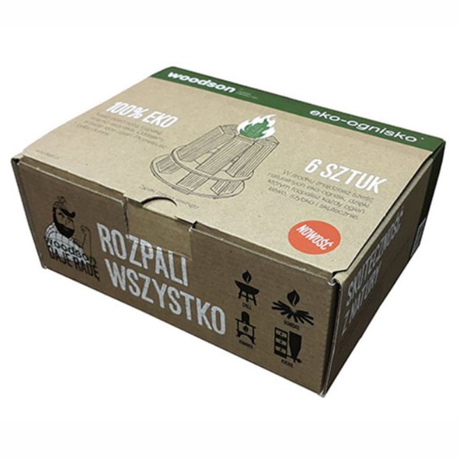 Woodson Eco sytyke 6kpl - Sytyttimet, sytykkeet, kaasut - 5902768819137 - 1