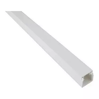 Asennuskanava 16x16x2000 mm tarralla - Harju, iskunkestävä kaapelikanava - Sähköasennustarvikkeet - 6438140914347 - 1