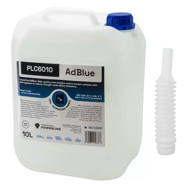 Adblue 10L kaatonokalla Powerline PLC6010 - Lisäaineet - 6430037046377 - 1