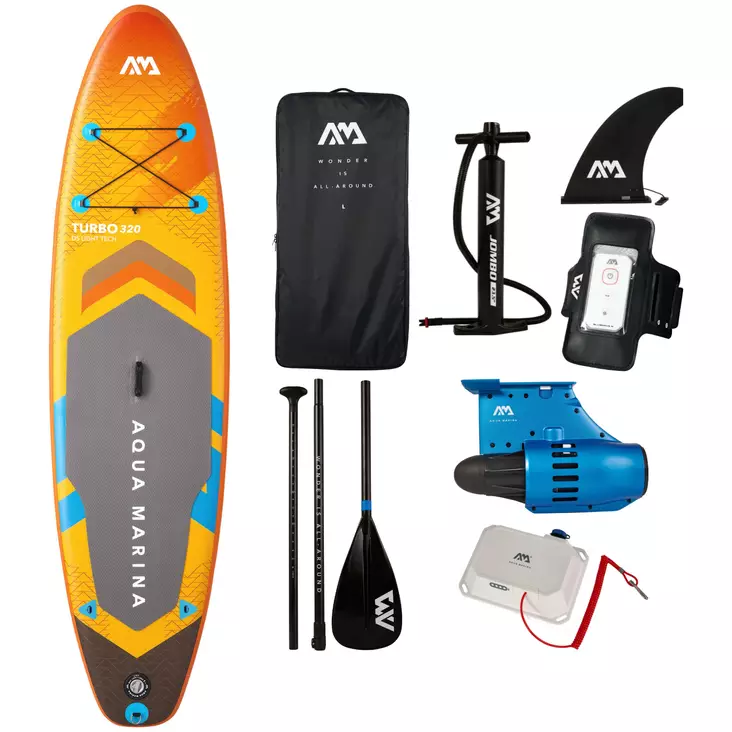 AQUA MARINA AMGO 320 SUP JA MOOTTORI - Sup-laudat - 6954521608747 - 1