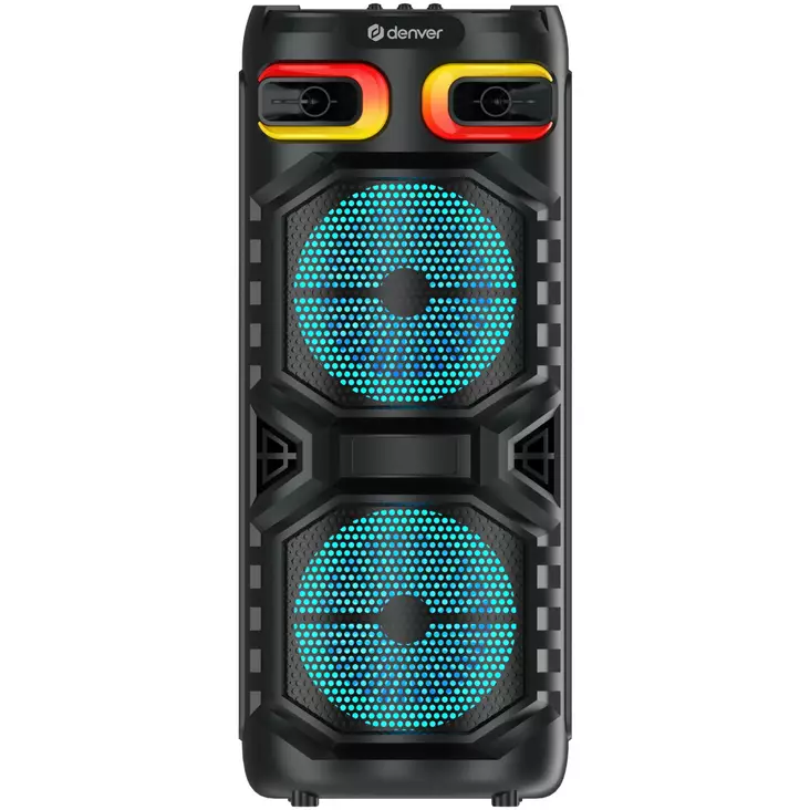 Denver viihdekeskus 2Ã—8" valoilla BPS-35 - Bluetooth kaiuttimet - 5706751075117 - 1