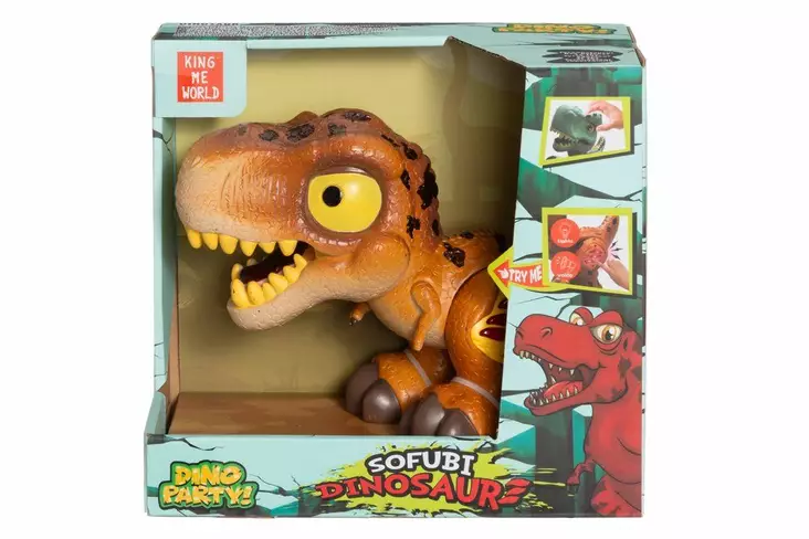 Dinosaurus valot ja äänet leikkisetti - Lelufiguurit - 6410416491257 - 1