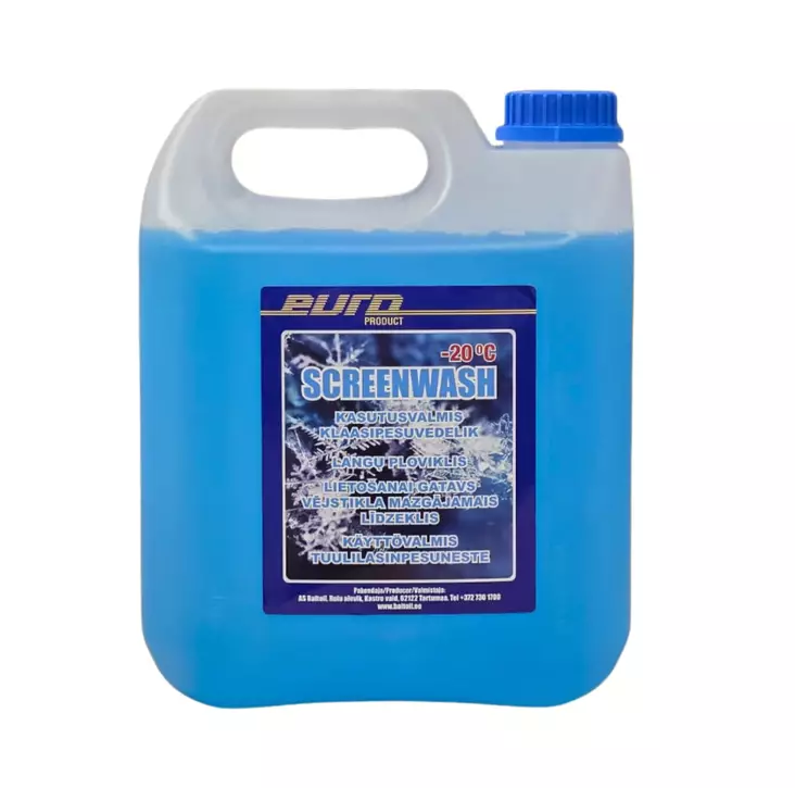 Euro Screenwash 4L -20 - Lasinpesunesteet - 4740244012747 - 1