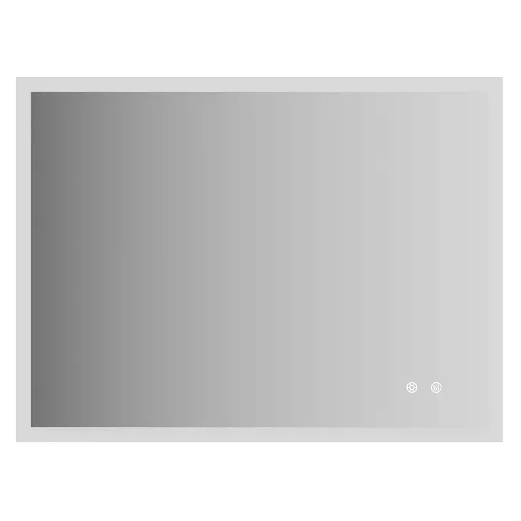 Innosanit 60x80 cm kylpyhuoneen LED-valopeili huurteenestolla - Kylpyhuonekalusteet - 6438014427997 - 1