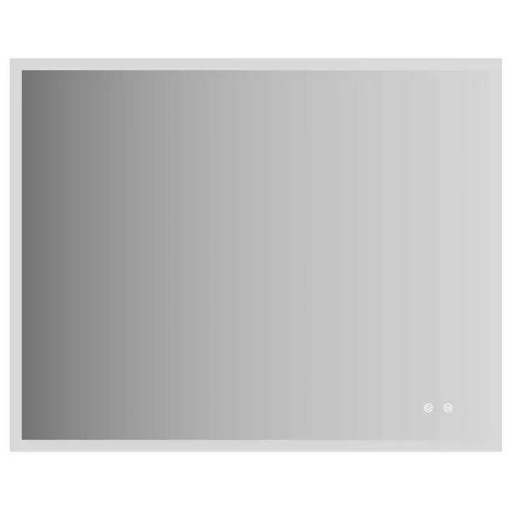 Innosanit 80x100 cm kylpyhuoneen LED-valopeili huurteenestolla - Kylpyhuonekalusteet - 6438014428017 - 1