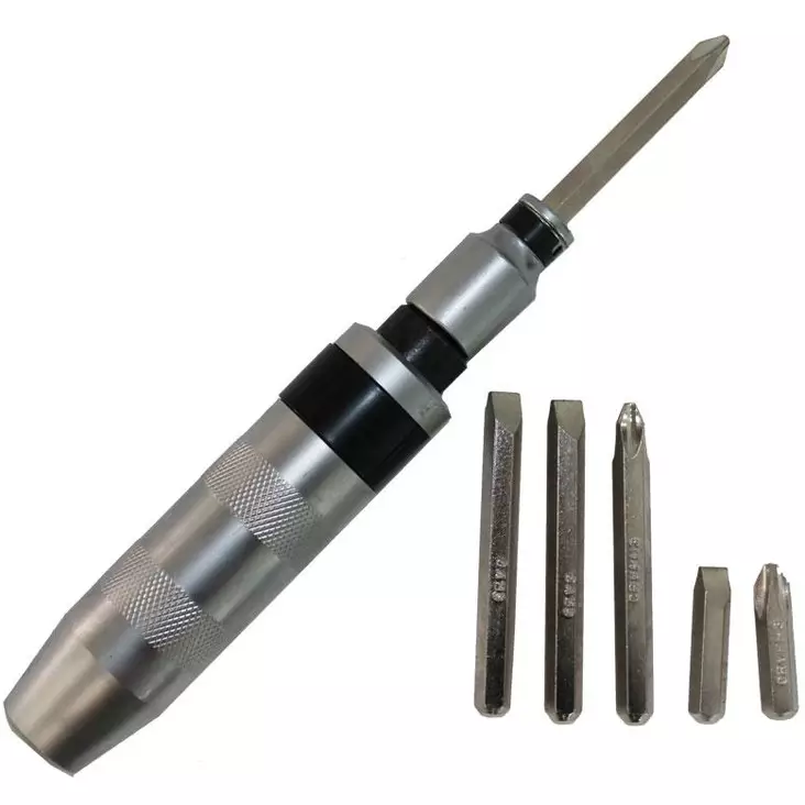 Iskumeisseli 8-os. 6 kärkeä - Ruuvimeisselit - 6430074692117 - 1