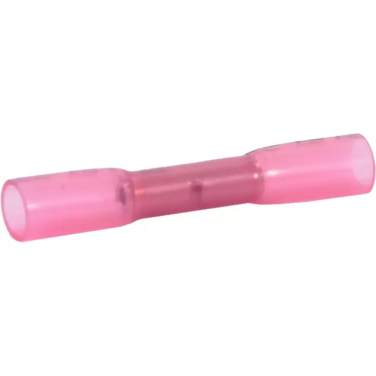 Jatkoliitin kutistesukalla pun. 10 kpl - Sulakkeet ja liittimet - 6438152088067 - 1