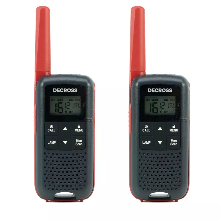 Kannettava radioasema PMR PNI Decross DC63, 446MHz, 0,5W, 16CH, 1000mAh NiMH, IPx4, 2 kpl sarja - PNI tuotteet - 4751042900037 - 1