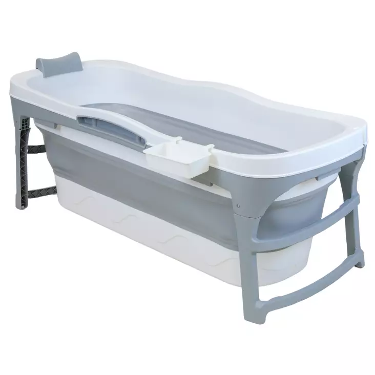 Kokoontaitettava siirrettävä kylpyamme Relax – aikuisille, pieneen tilaan, lämpö- ja kylmäkylpyihin - Kylpyhuonekalusteet - 6438168116907 - 1