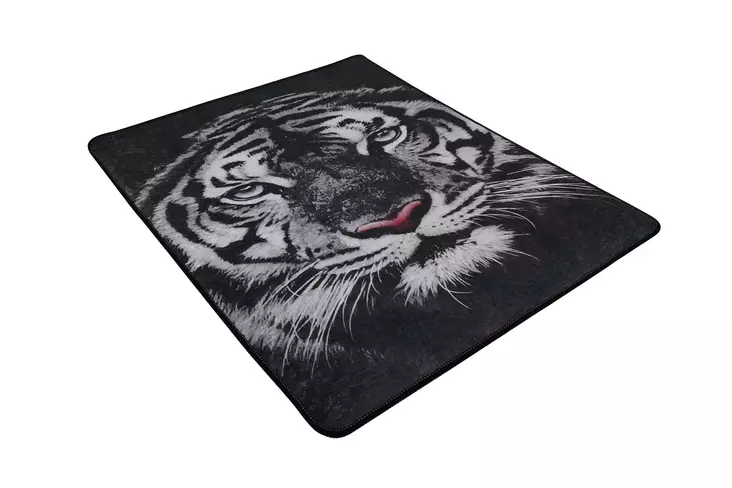 Kylpyhuonematto 80x100 cm - Monivärinen, 100% Polyesteri, Antibakteerinen, Liukumaton, Konepestävä, 10 mm Nukka - Kylpyhuonematot ja kosteantilan matot - 8683342206037 - 1