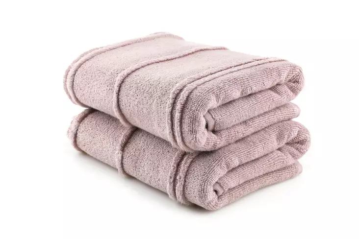 Lilac Käsipyyhesetti (2 kpl) - 100% Mikropuuvilla, 450 gr/m², 50x90 cm, Konepestävä 40 °C, Kestävä ja Pehmeä - Pyyhkeet ja kylpytakit - 8684282253877 - 1
