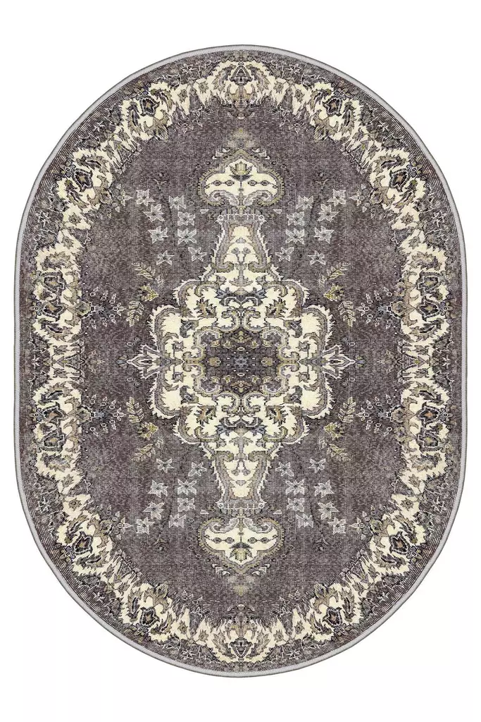 Monivärinen 50x80 cm Antibakteerinen 3D Digitaalipainettu Polyesterimatto - Konepestävä, Liukumaton, 8mm Nukka - Pienet matot ja käytävämatot - 8682870609747 - 1