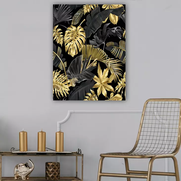 Monivärinen Koristeellinen Canvas-taulu 70x100 cm - 100% Kangas ja Puu, Helppo Ripustaa, Kestävä ja Laadukas - Taulut ja kehykset - 8682870208797 - 1