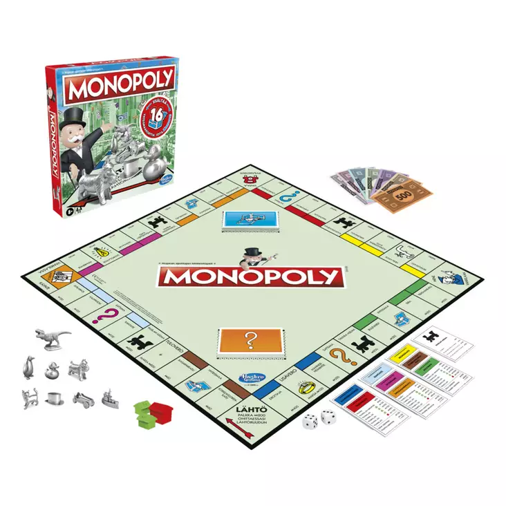 Monopoly Classic Lautapeli - Pöytäpelit - 5010996113627 - 1
