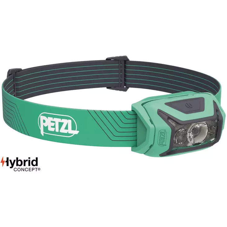 Otsalamppu ACTIK vihreä Petzl E063AA02 - Otsalamput - 3342540838697 - 1
