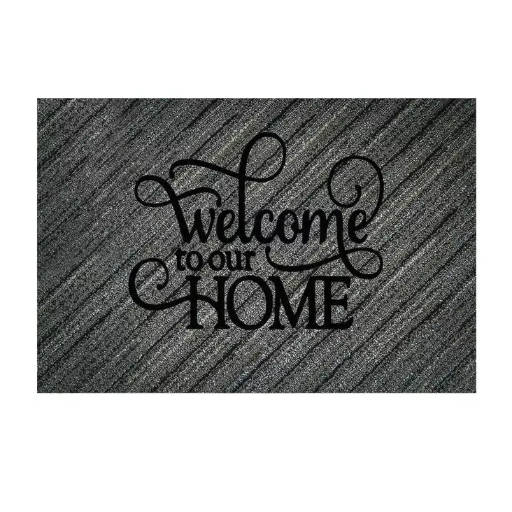 PVC-kynnysmatto, monivärinen, 40 x 60 cm, kestävä, liukumaton - Kynnysmatot ja kuramatot - 8682870508347 - 1