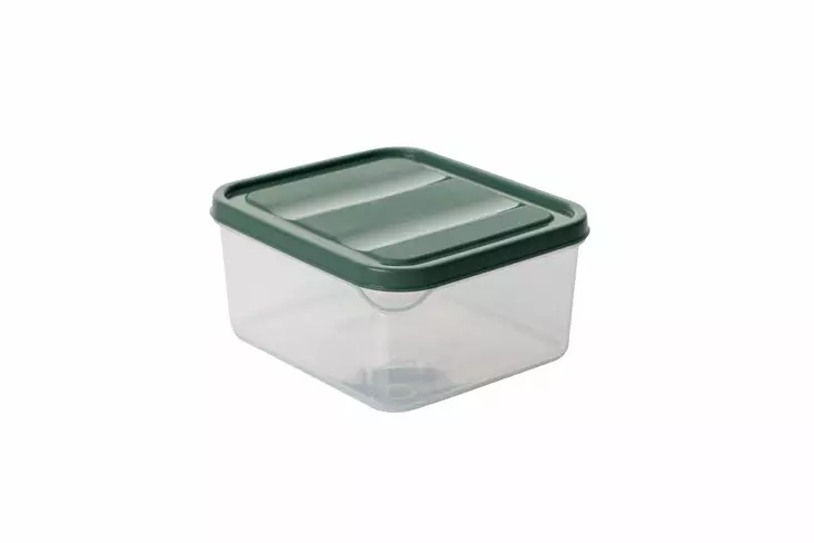 Säilytyslaatikko-setti (12 osaa), vihreä, 9 x 10,5 x 5,5 cm, kestävä, konepesun kestävä - Muovilaatikot ja säilytyslaatikot - 8684283210367 - 1