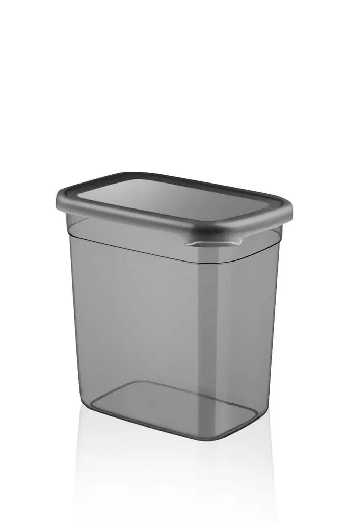 Säilytyslaatikko-setti (24 osaa), antrasiitti, 16 x 11,5 x 16,5 cm, kestävä, BPA-vapaa - Muovilaatikot ja säilytyslaatikot - 8683742960607 - 1