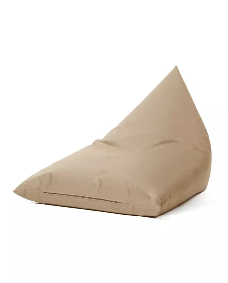 Säkkituoli ulkokäyttöön, musta, 145 cm, ympäristöystävällinen, mukava - Säkkituolit - 8683743039647 - 1