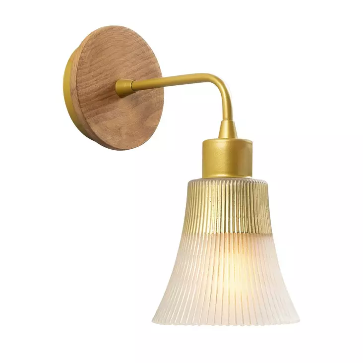 Seinävalaisin, kulta, 13 cm x 28 cm, kestävä, elegantti, toimiva - Katto- ja seinävalaisimet - 8681875576887 - 1
