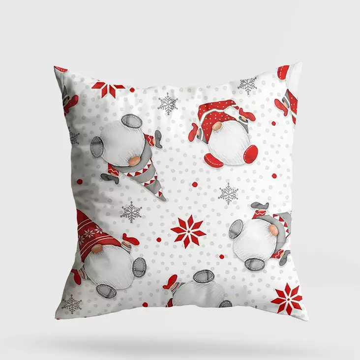 Tyyny, monivärinen, 43 x 43 cm, mukava, tyylikäs, helppohoitoinen - Tyynyt ja peitot - 8683743381227 - 1