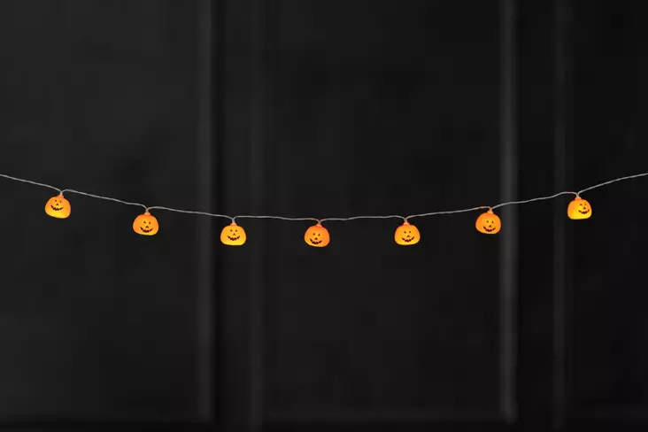 Valoketju LED Halloween Kurpitsa - Valosarjat - 6410416491967 - 1