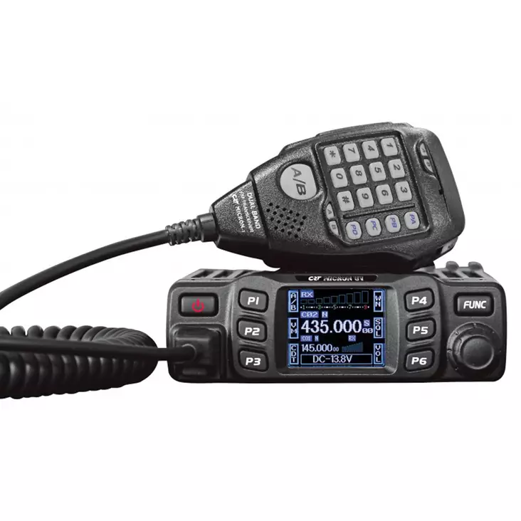 VHF / UHF CRT MICRON UV Dual Band Radio Station 144-146Mhz - 430-440Mhz, 13,8 Vdc, DTMF, Dual Watch, TOT, Scan, Talk Around - PNI tuotteet - 3140650024807 - 1