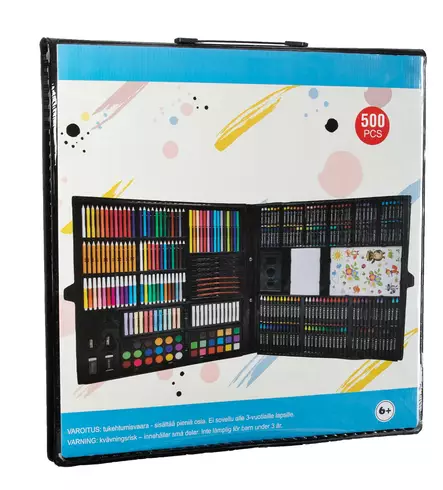 Taiteilijasetti 500-osainen - Taiteilijasalkut - 6438014268668 - 1