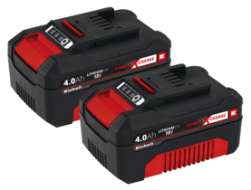 Akku 2 x 4.0 Ah 18 V Power X-Change - Akut ja laturit - 4006825638578 - 1