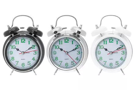 Her=C3=A4tyskello hohtava 11 cm 4Living - Herätyskellot - 6410413066458 - 1