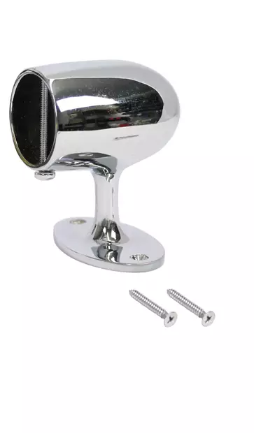 Kaideköyden päätykannatin Ø 36mm Kromi - Köydet ja narut - 6408586890888 - 1