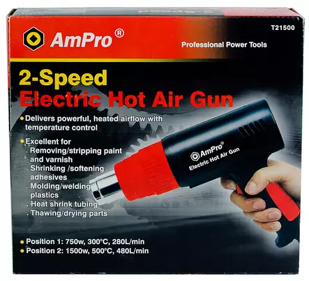 Kuumailmapuhallin 750w/1500w - Kuumailmapuhaltimet - 795609215008 - 2